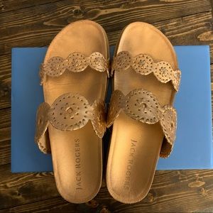 Rose Gold Jack Rogers